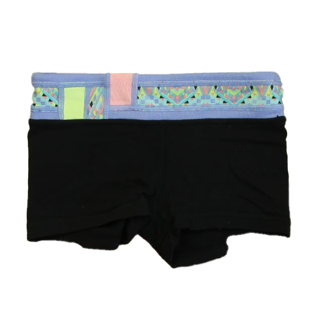 Ivivva by Lululemon Girls Black | Purple Athletic Shorts Size: 7 Years