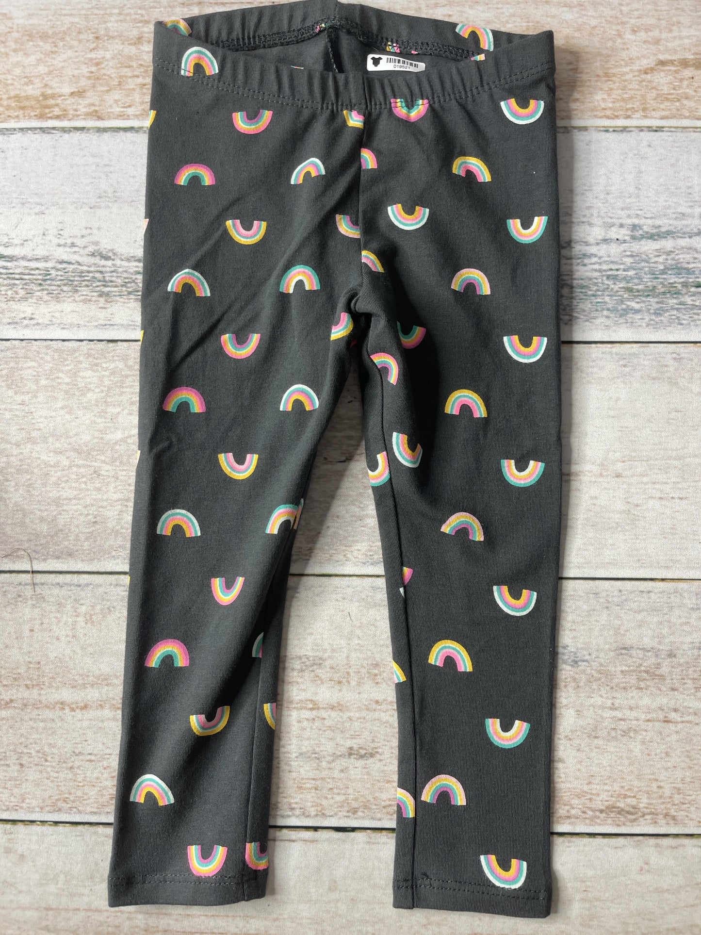 Cat & Jack Girls Black | Rainbow Pants Size: 2T Black | Rainbow