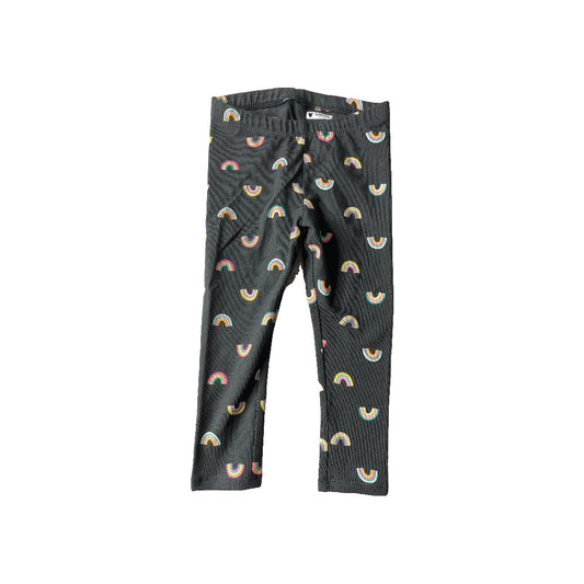 Cat & Jack Girls Black | Rainbow Pants Size: 2T Black | Rainbow