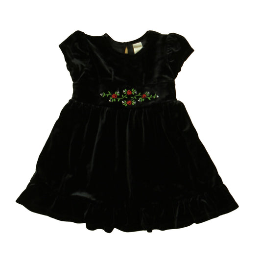 George Girls Black | Red | Green Dress Size: 18 Months Black | Red | Green