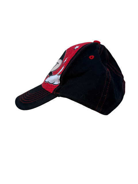 Disney Boys Black | Red Mickey Hat Size: Toddler 2-5T Black | Red Mickey