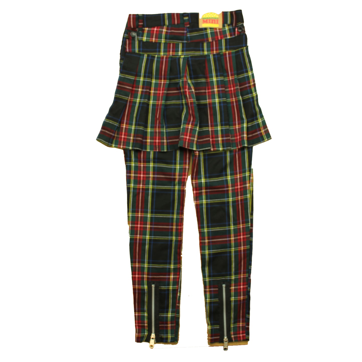 Harajuku Mini For Target Girls Black | Red Plaid Pants Size: 12 Years