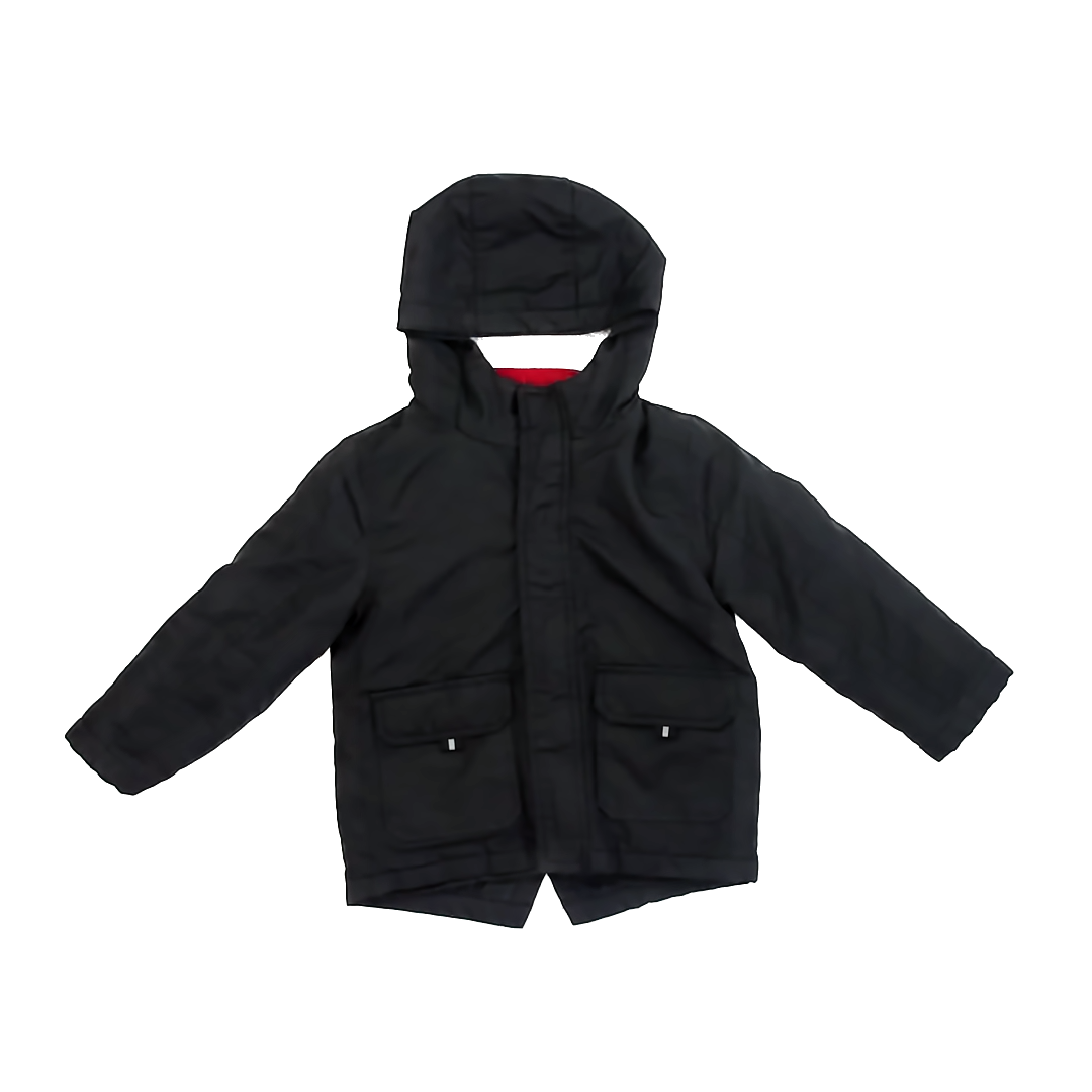 Wonder Nation Boys Black | Red Snow & Ski Coat Size: 4T Black | Red