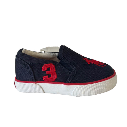 Ralph Lauren Boys Black | Red Sneakers Size: 5 Toddler Black | Red