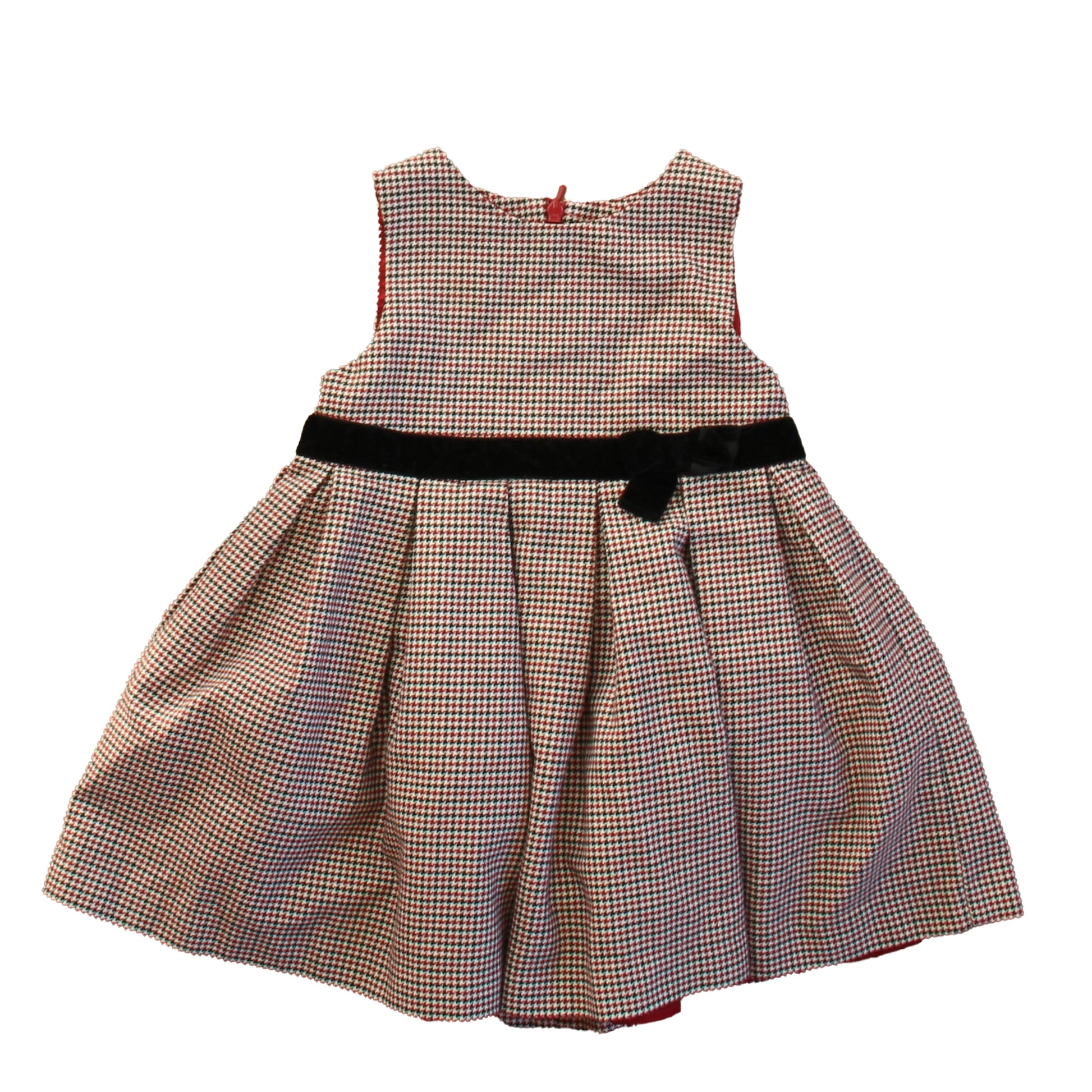 Gymboree Girls Black | Red Dress Size: 18-24 Months Black | Red
