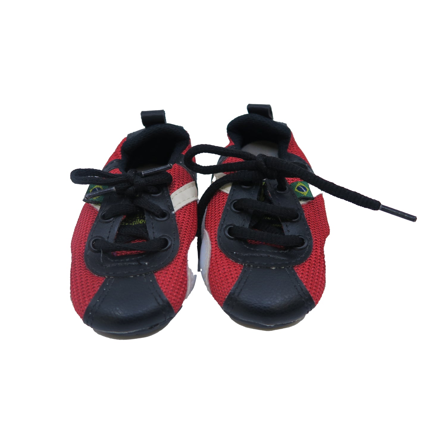 Nao Boys Black | Red Sneakers Size: 3 Infant Black | Red