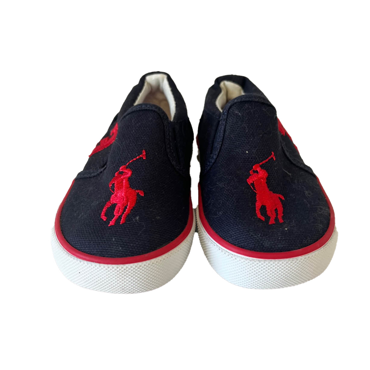 Ralph Lauren Boys Black | Red Sneakers Size: 5 Toddler Black | Red
