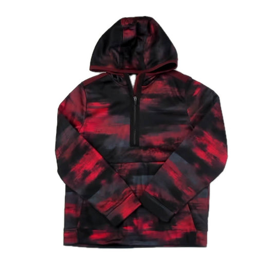 Athletic Works Boys Black | Red Hoodie Size: 18 Years Black | Red