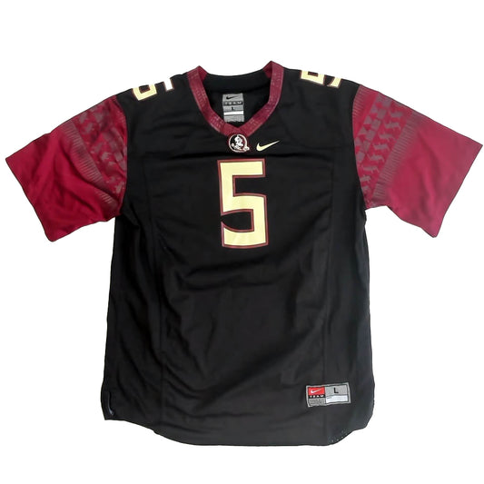 Nike Boys Black Redskins Sports Jersey Size: 14 Years Black Redskins