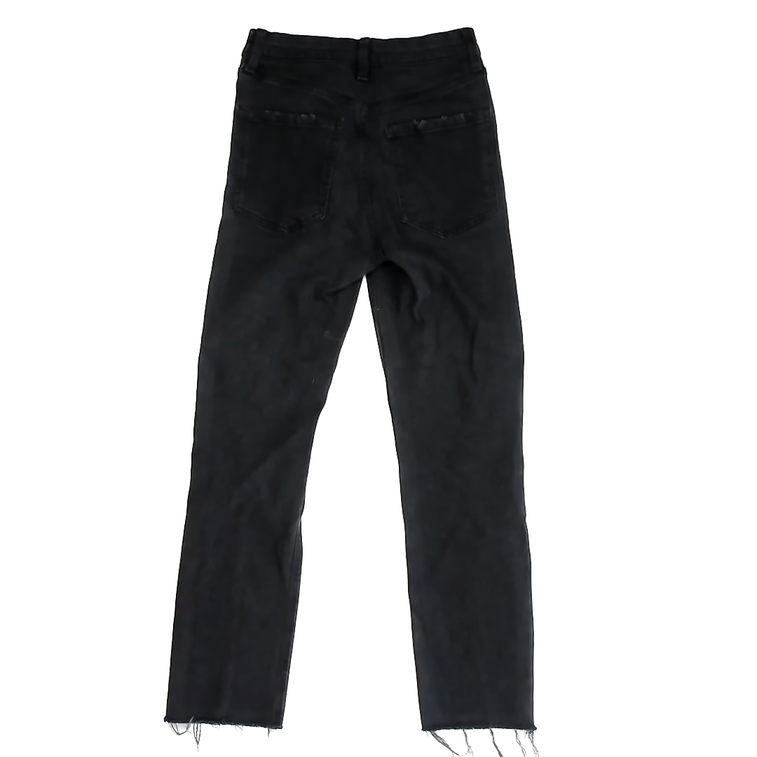 Wild Fable Girls Black Ripped Denim Jeans Size: 00 Black Ripped Denim