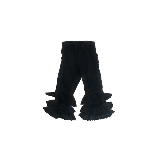 Ruffle Butts Girls Black Ruffles Leggings Size: 2T Black Ruffles