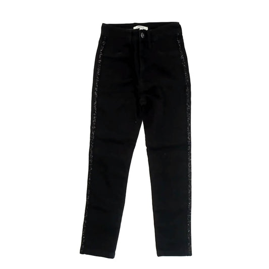 Kocca Girls Black Sequins Jeggings Size: 8 Years Black Sequins