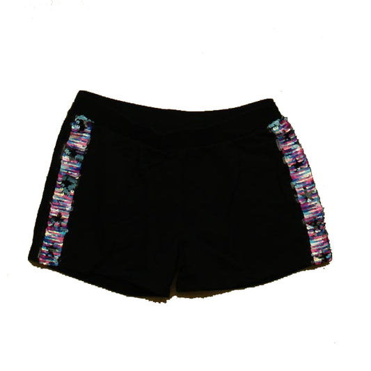 Rockets Of Awesome Girls Black | Sequins Shorts Size: 10 Years