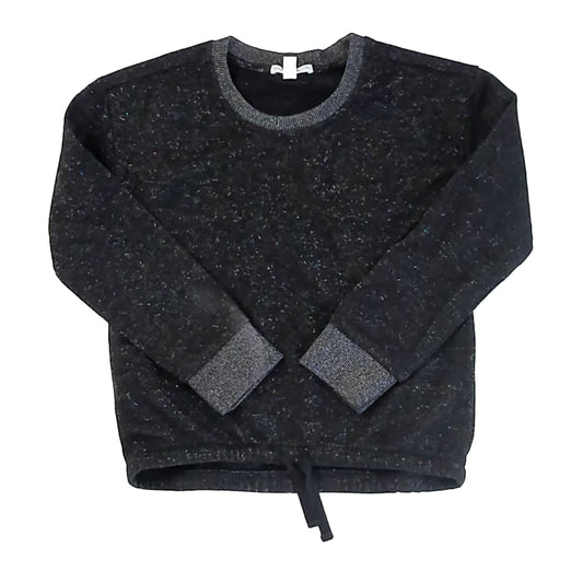 Rockets Of Awesome Girls Black | Shimmer Sweatshirt Size: 7 Years Black | Shimmer