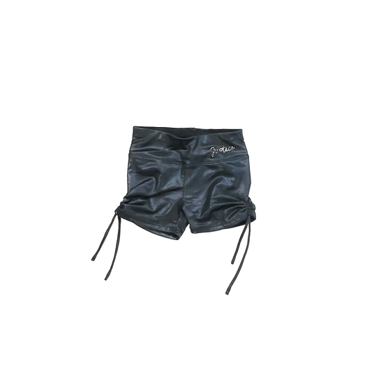 Justice Girls Black shiny Dance wear Size: 5-6 Years Black shiny