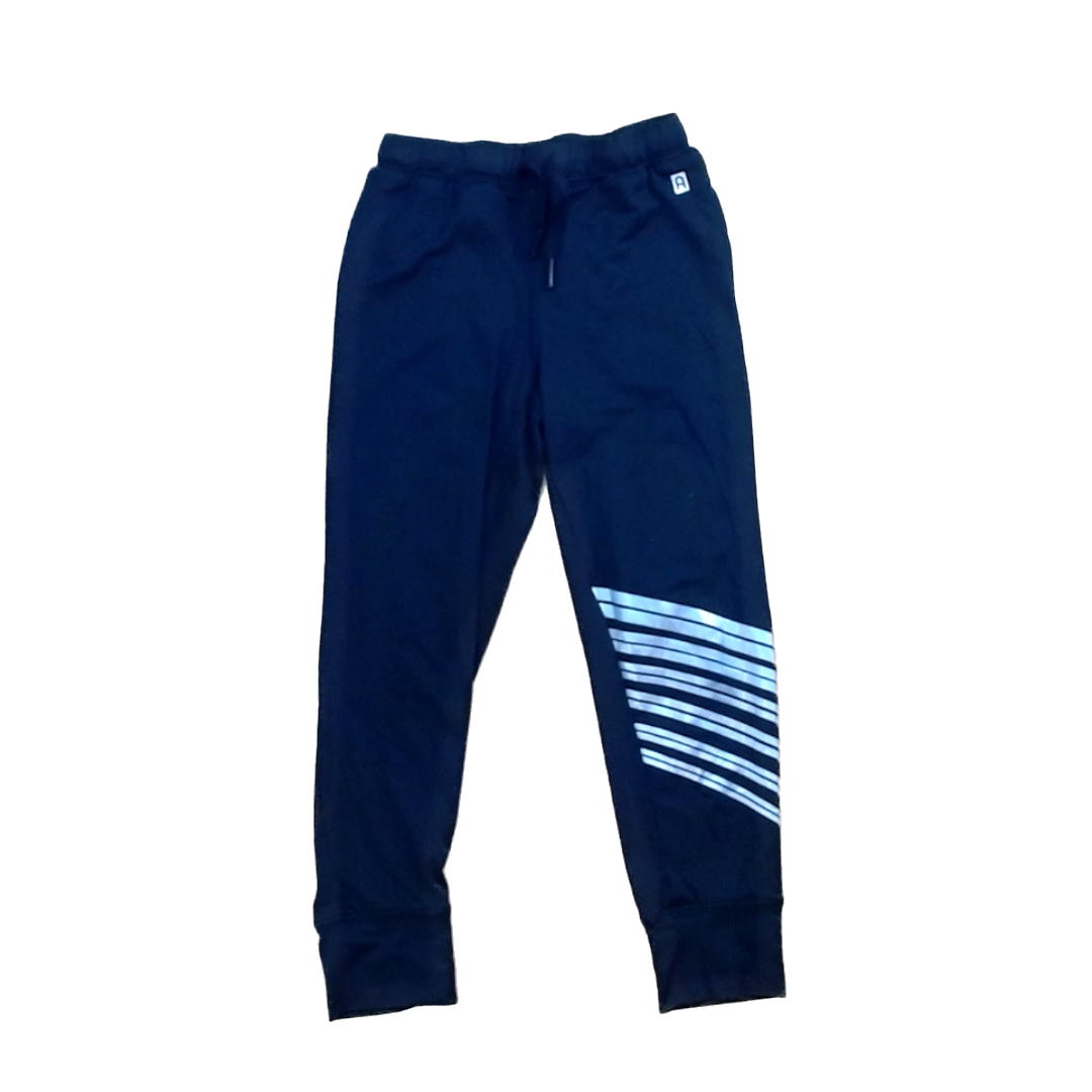 Rockets Of Awesome Boys Black | Silver Shin Lies Casual Pants Size: 6 Years Black | Silver Shin Lies