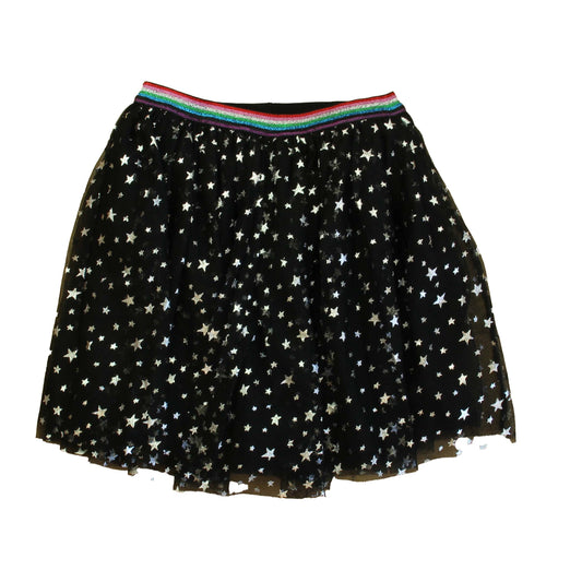 Rockets Of Awesome Girls Black | Silver | Stars Skirt Size: 12 Years