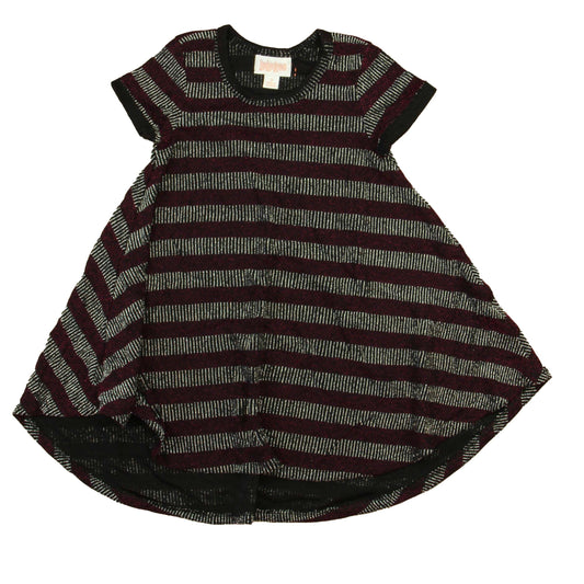 LuLaRoe Girls Black | Silver Dress Size: 2T Black | Silver