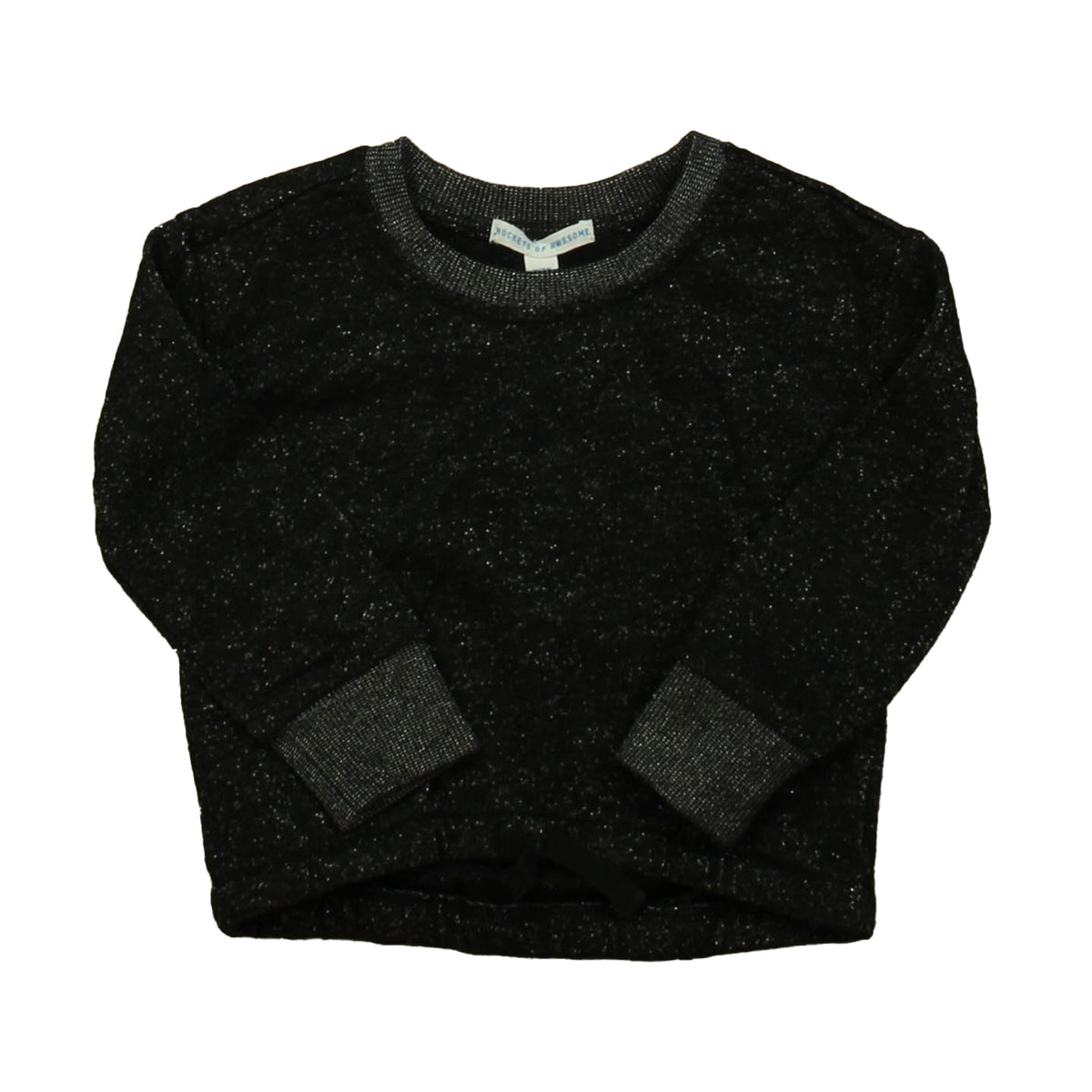 Rockets Of Awesome Girls Black | Silver Long Sleeve Shirt Size: 2T