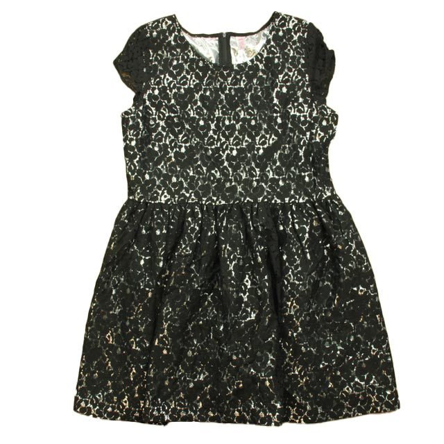 Justice Girls Black | Silver Dress Size: 18 Plus