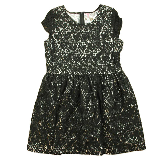 Justice Girls Black | Silver Dress Size: 18 Plus