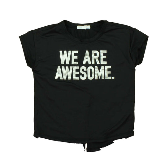 Rockets Of Awesome Girls Black | Silver Athletic Top Size: 4-5T Black | Silver