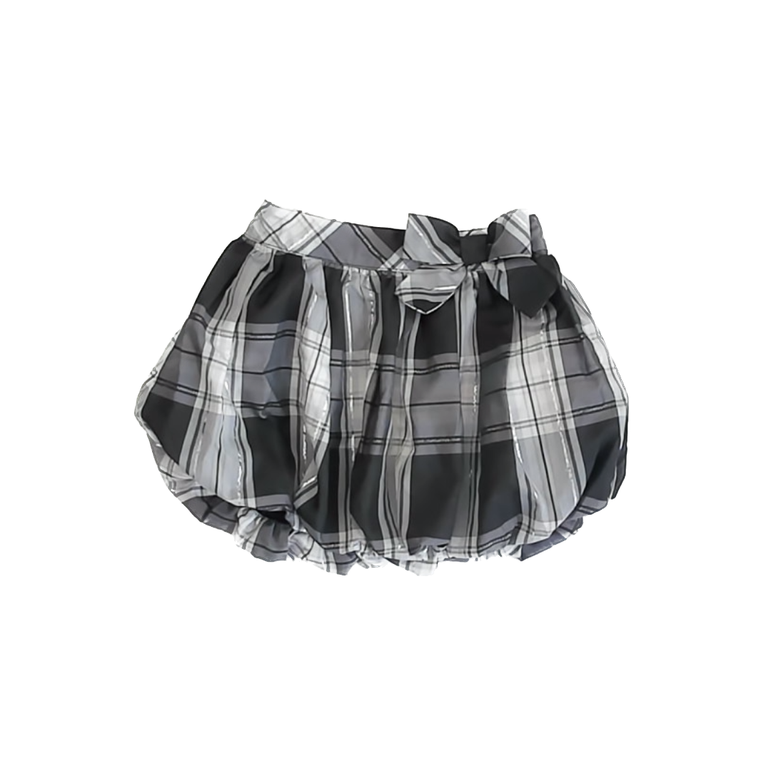 Cherokee Girls Black | Silver Skirt Size: 6 Years Black | Silver