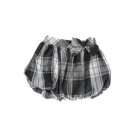 Cherokee Girls Black | Silver Skirt Size: 6 Years Black | Silver