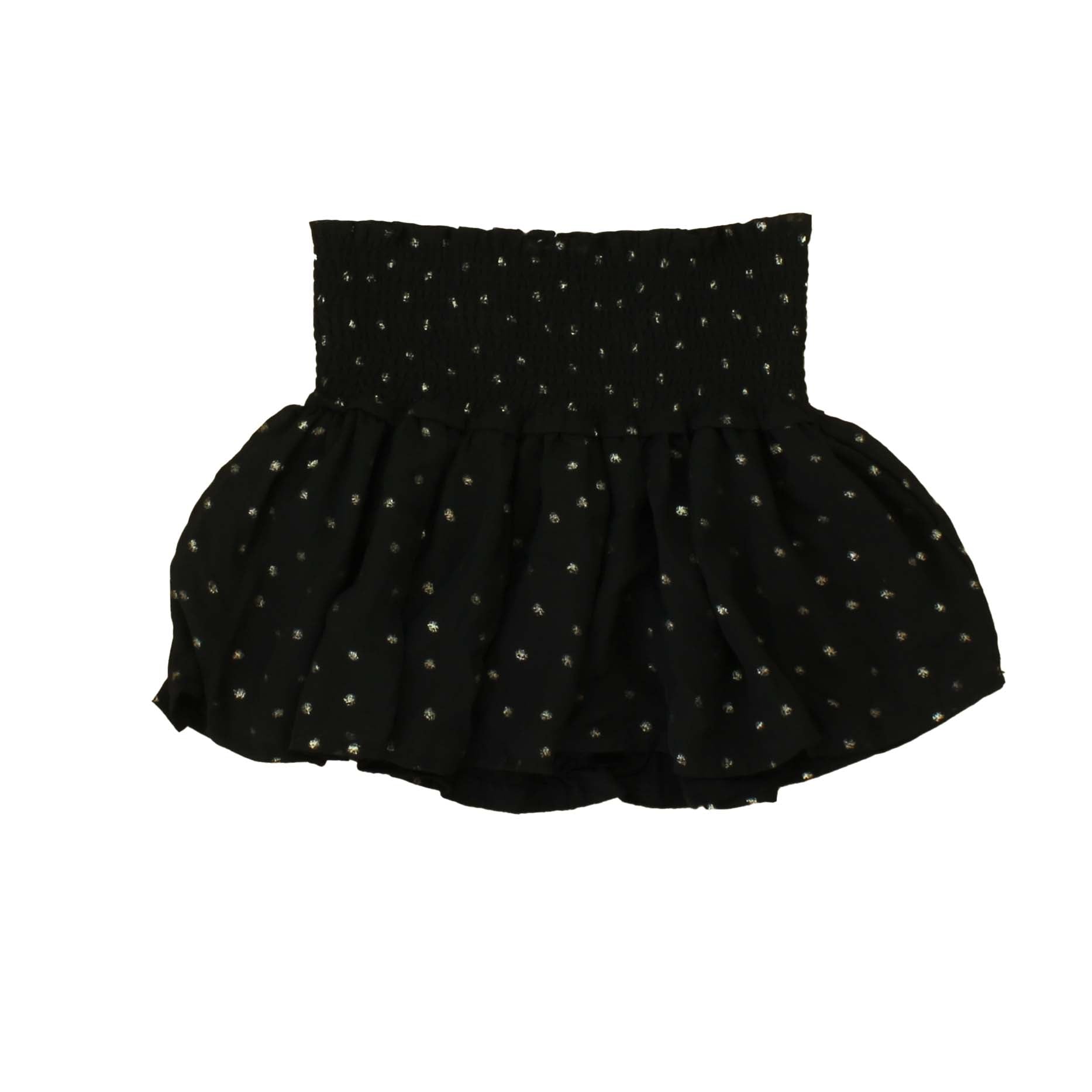 Rockets Of Awesome Girls Black | Silver Skirt Size: 4-5T Black | Silver