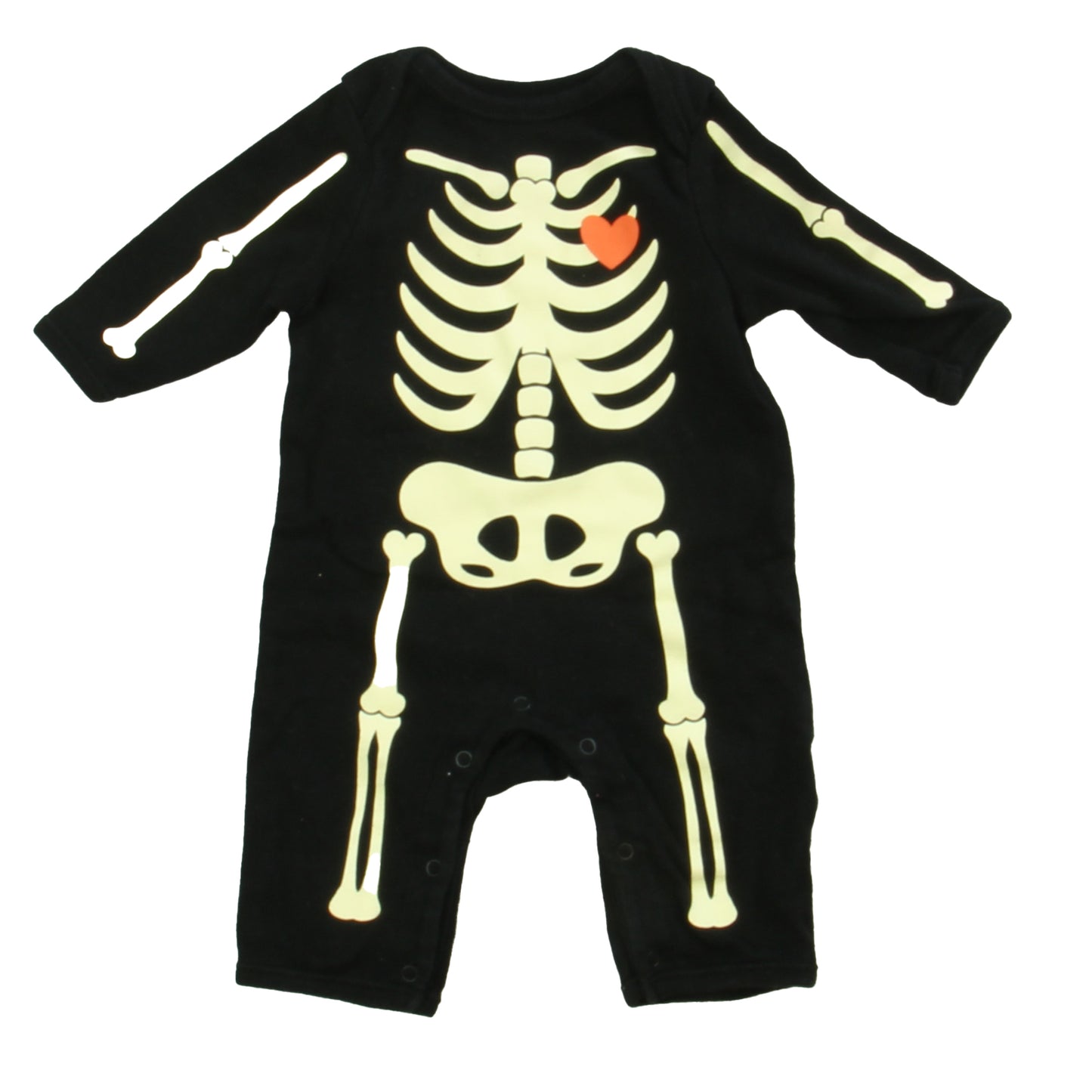 Old Navy Boys Black Skeleton Long Sleeve Outfit Size: 0-3 Months