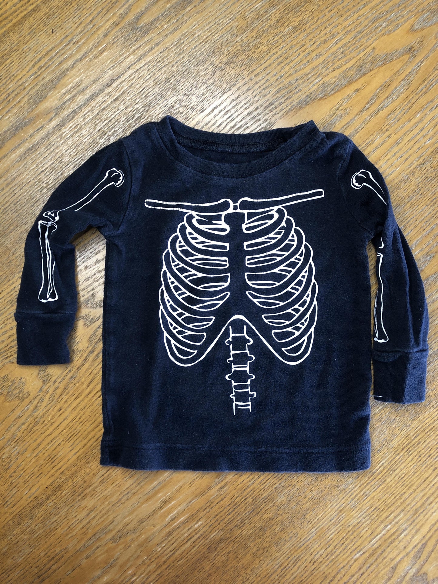 Old Navy Boys Black | Skeleton Pajamas Size: 6-12 months Black | Skeleton