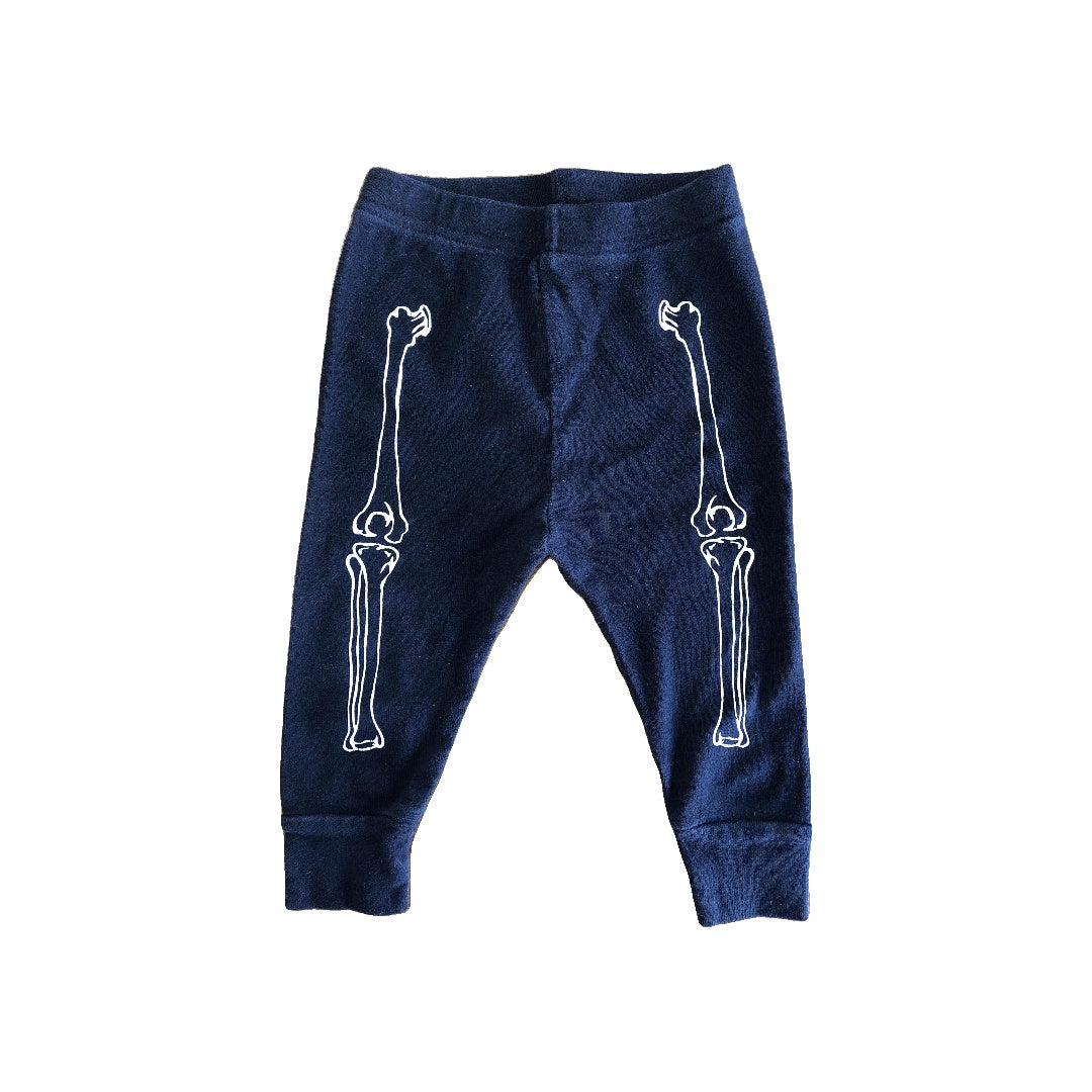 Old Navy Boys Black | Skeleton Pajamas Size: 6-12 months Black | Skeleton