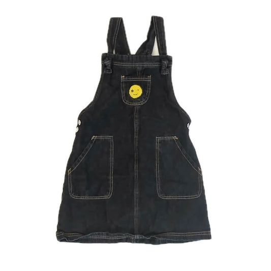 Isaac Mizrahi Girls Black Smily Face Jumper Size: 7 Years Black Smily Face