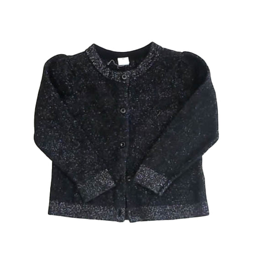 Gap Girls Black Sparkle Cardigan Size: 3T Black Sparkle