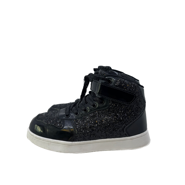 Unknown Girls Black Sparkle Sneakers Size: 35 (3.5 Youth) Black Sparkle