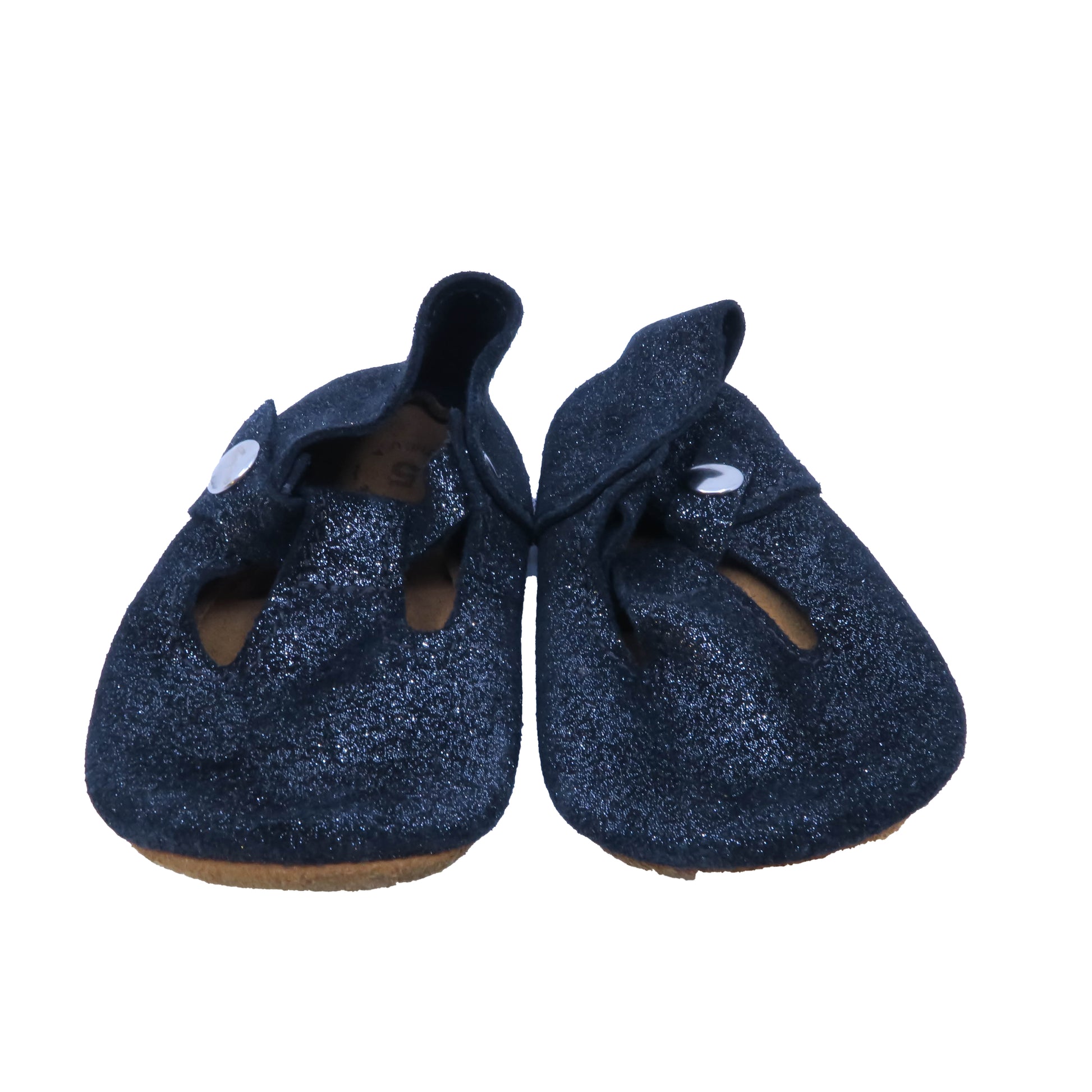 Mon Petit Girls Black | Sparkly Booties Size: 5 Toddler Black | Sparkly