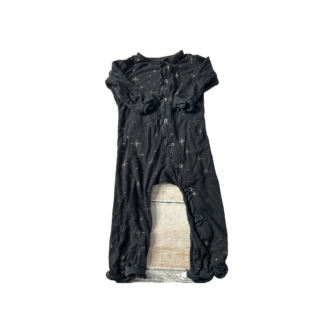 KicKee Pants Girls Black | Stars Long Sleeve Outfit Size: 6-9 months Black | Stars