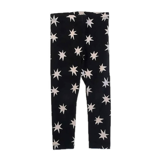Tea Collection Girls Black Stars Leggings Size: 4T Black Stars