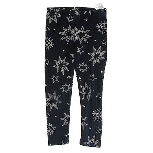 Rockets of Awesome Girls Black Stars Leggings Size: 4T Black Stars