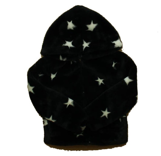 Splendid Girls Black Stars Hoodie Size: 4T