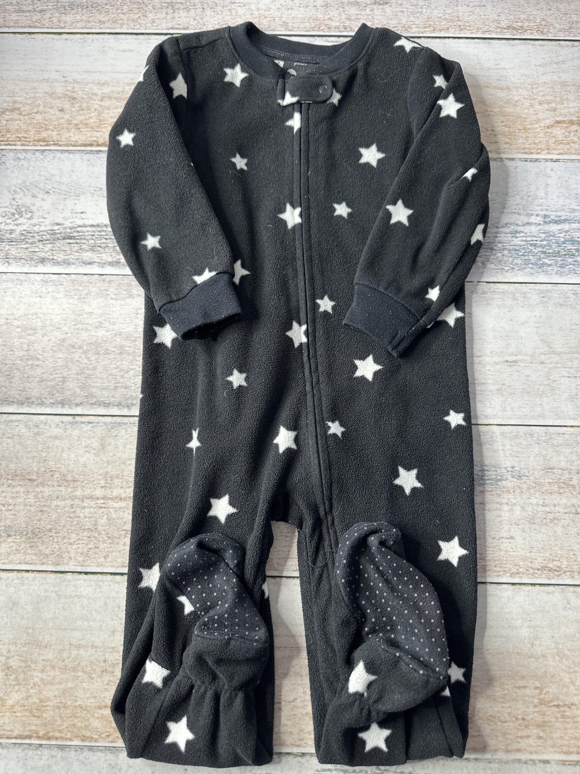Primary Boys Black | Stars Pajamas Size: 18-24 months Black | Stars