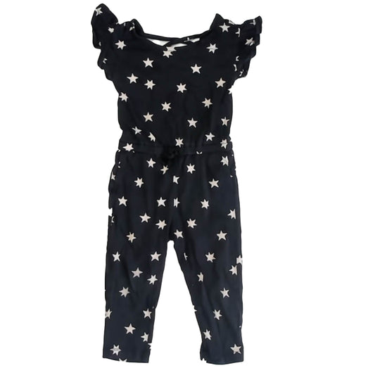 Tea Girls Black Stars Romper Size: 2T Black Stars