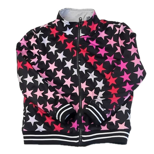 Rockets Of Awesome Girls Black Stars Jacket Size: 5-6 Years Black Stars