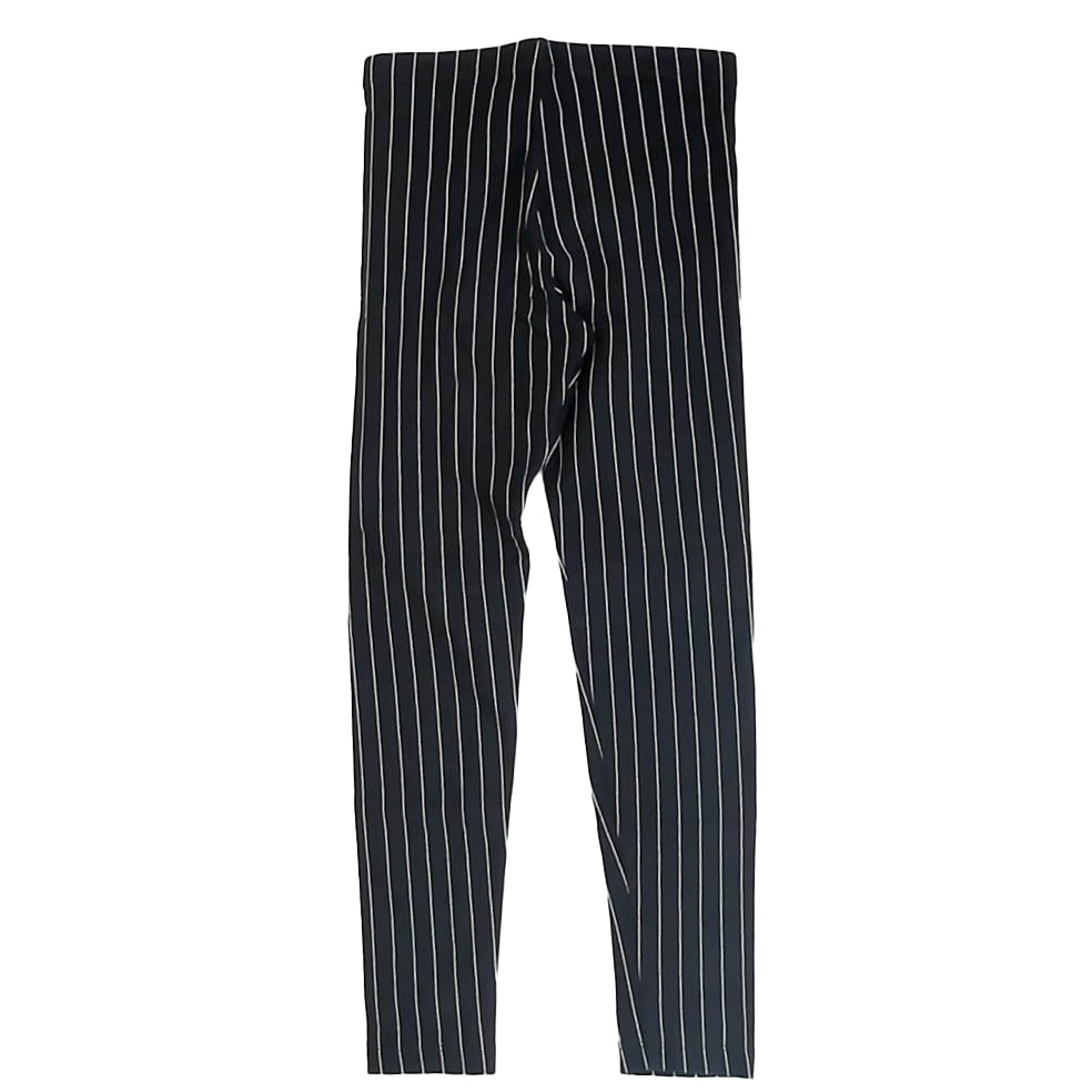 Tea Collection Girls Black Stripe Leggings Size: 7 Years Black Stripe