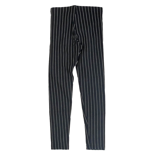 Tea Collection Girls Black Stripe Leggings Size: 7 Years Black Stripe