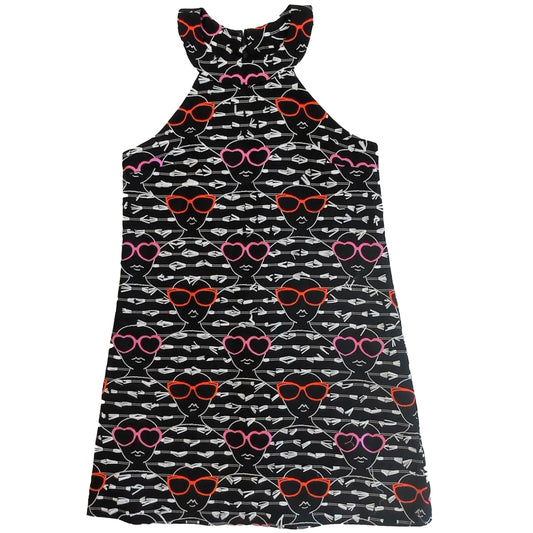Hutch Girls Black Sunglasses Dress Size: Adult S Black Sunglasses