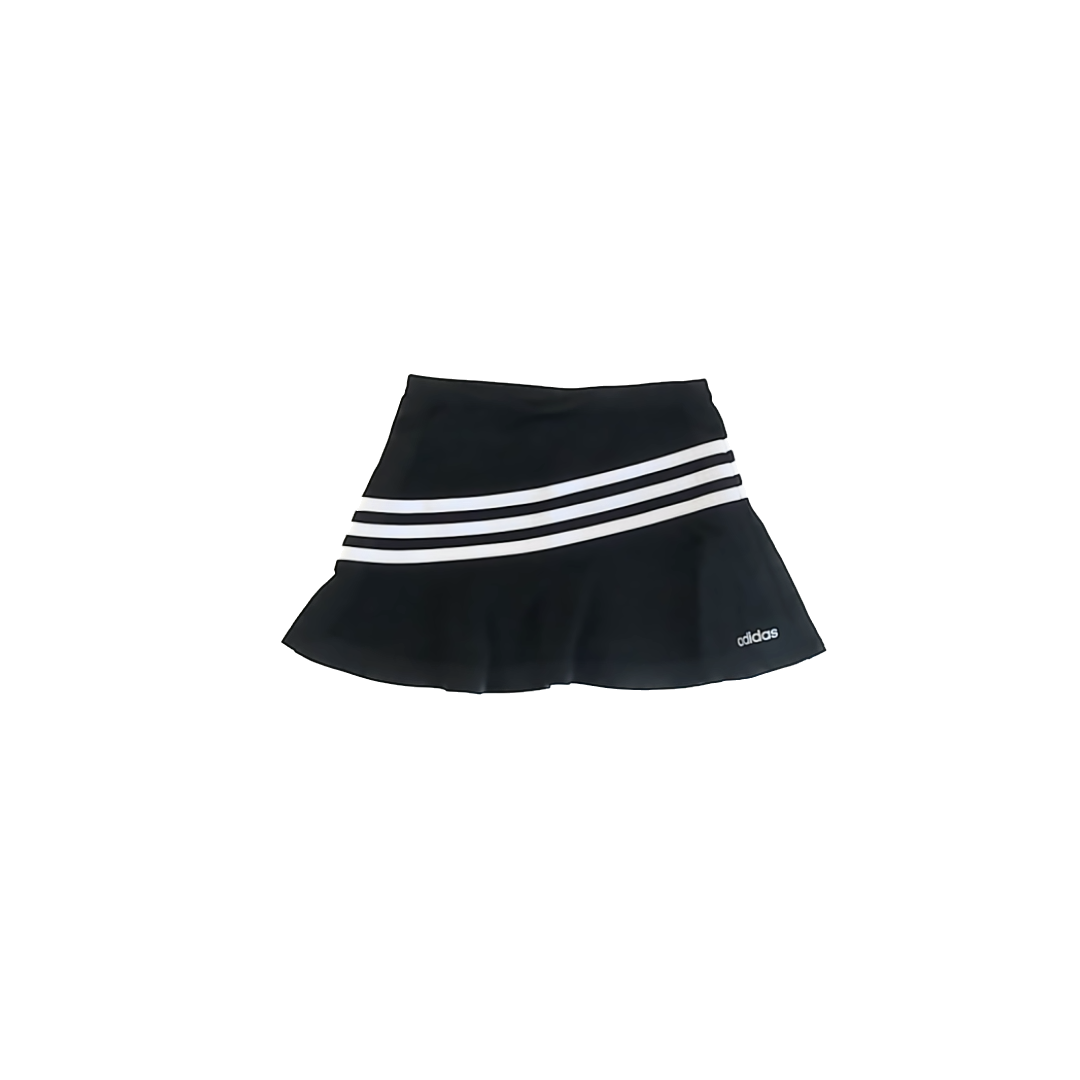 Adidas Girls Black Tennis Skirt Size: 3T Black Tennis