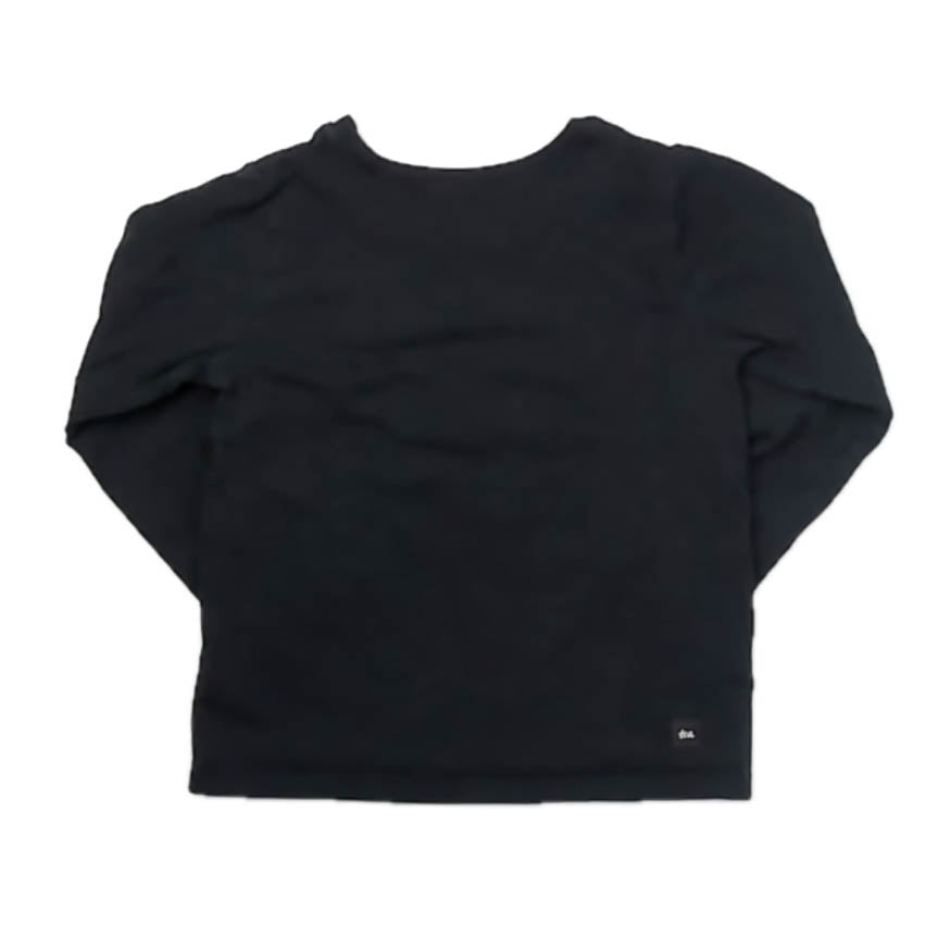 Tea Collection Girls Black Unicorn Long Sleeve T-Shirt Size: 4T Black Unicorn