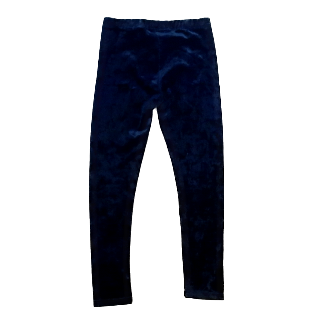 Rockets Of Awesome Girls Black Velvet Pants Size: 4T - 6 Years Black Velvet