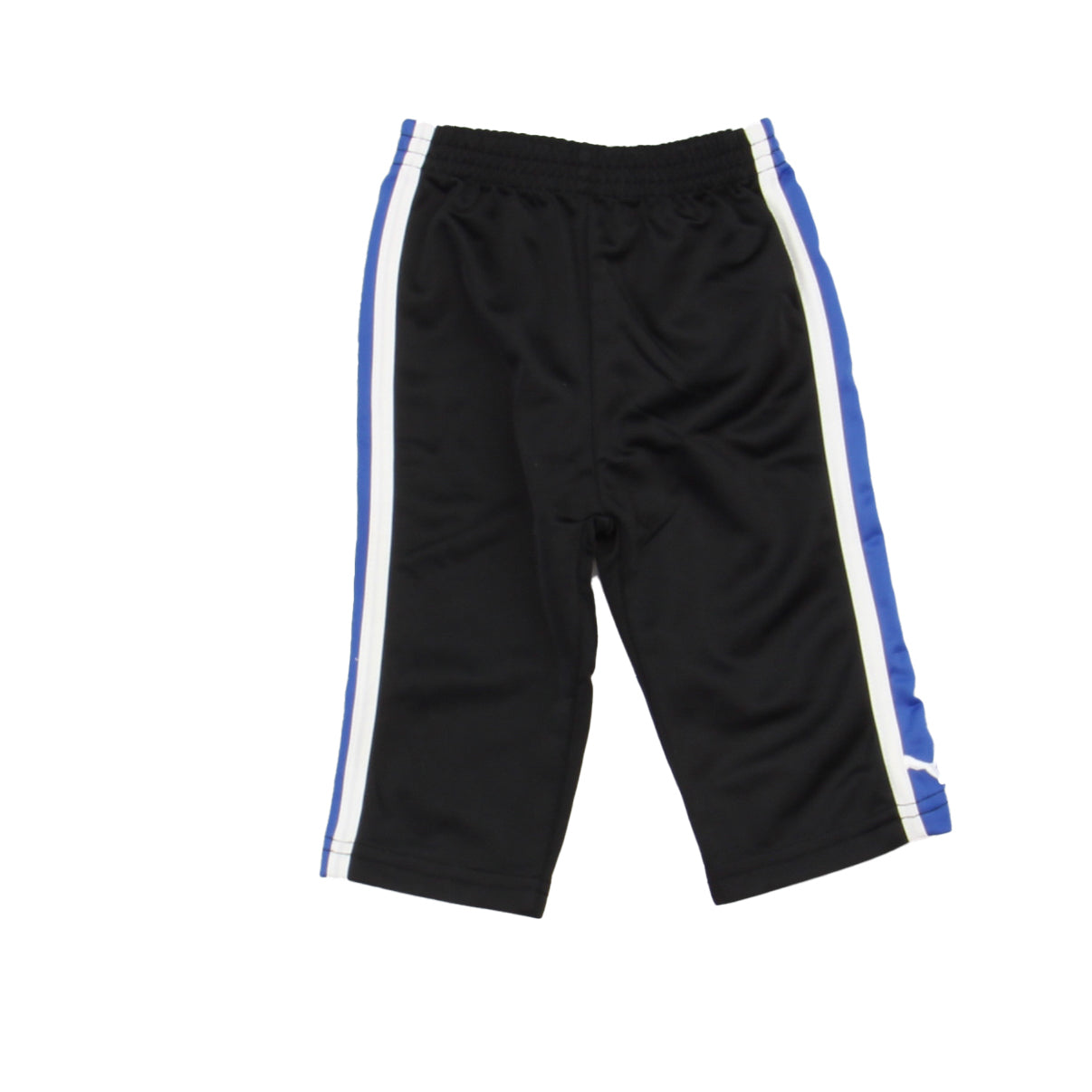 Puma Boys Black | White | Blue | Stripes Casual Pants Size: 3-6 Months Black | White | Blue | Stripes